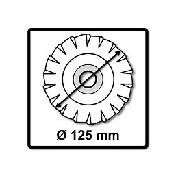Bosch Plateau À Lamelles X551 Expert For Metal 125mm, K40 - 10 Pièces ( 2608606716 )