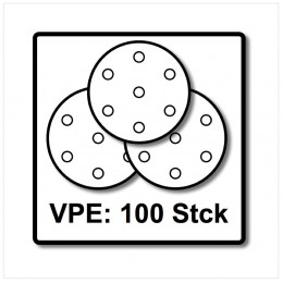 Festool Stf D90/6 Abrasifs Ø90 P120 Gr / 100 Pièces ( 497367 )