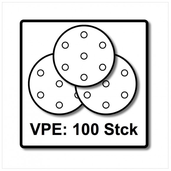 Festool Stf D90/6 Abrasifs Ø90 P120 Gr / 100 Pièces ( 497367 )