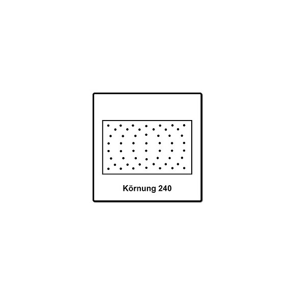 Mirka Iridium Bandes Abrasives Auto-agrippantes 81x133mm G240, 100pcs. (246b109925)