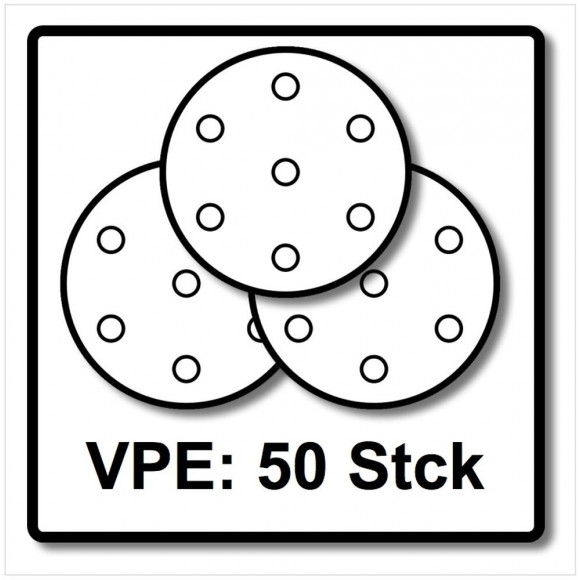 Festool Stf D150/16 Rubin2 Disque Abrasif P120 Ru2/50 150 Mm / 50 Pcs ( 499121 )