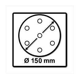 Festool Stf D150/16 Abrasifs Ø150 Mm P120 Gr / 100 Pièces ( 496979 )