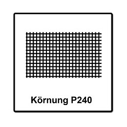 Mirka Goldflex Soft Rouleau De Papier Abrasif 115x125mm P240 - 200 Pièces. ( 2912707025 )