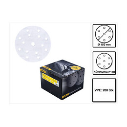 Mirka Basecut Disques Abrasifs Auto-agrippants 150 Mm, P180, 15 Trous, 200 Pcs. ( 2x 2261109918 )