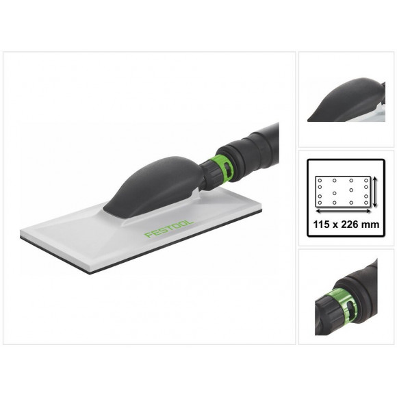 Festool Hsk-a 115x226 Cale De Ponçage 115x226mm (496963)