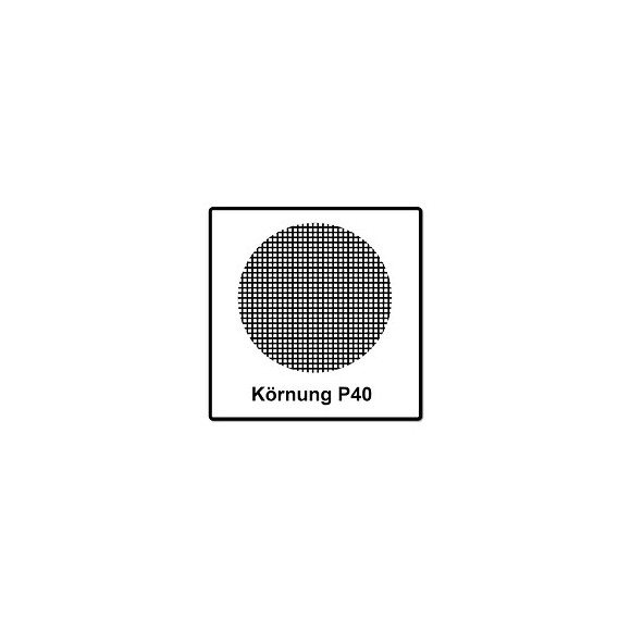 Mirka Basecut Disques Abrasifs Auto-agrippants 150 Mm, 15 Trous, 50 Pcs. ( 2261105040 )