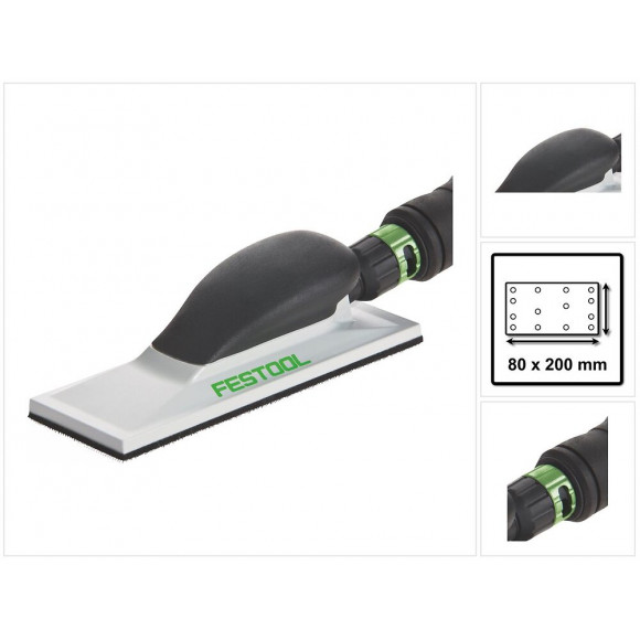 Festool Hsk-a 80x200 Cale De Ponçage 80x200 Mm (496965)