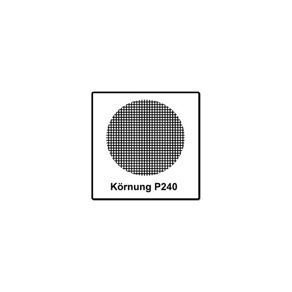 Mirka Abranet Disque Abrasif Auto-agrippant 225 Mm P240, 25 Pcs. (5422302525)