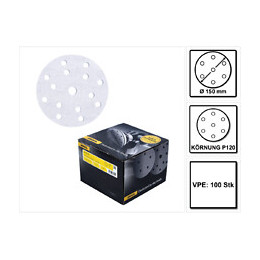 Mirka Basecut Disques Abrasifs Auto-agrippants 150 Mm, P120, 15 Trous, 100 Pcs. ( 2261109912 )