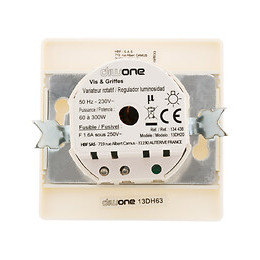 Variateur 60 À 300 W Vis + Griffes Blanc - Diwone