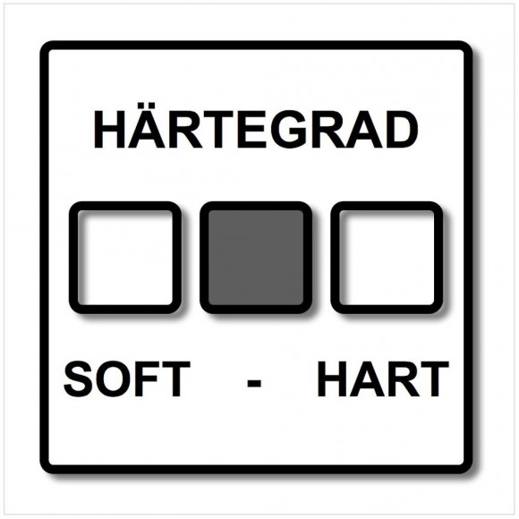 Festool Plateau De Ponçage St-stf D 125/8 Fx-w-ht 125 Mm Fastfix Mou ( 492125 )