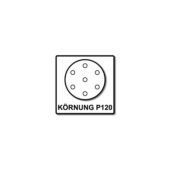 Mirka Basecut Disques Abrasifs Auto-agrippants 150 Mm, P120, 15 Trous, 100 Pcs. ( 2261109912 )