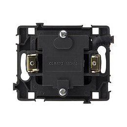 Prise Tél. 8 Plots Nu Noir - Clarys