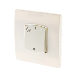 Commande Vmc Borne-auto Vis + Griffes Blanc - Diwone