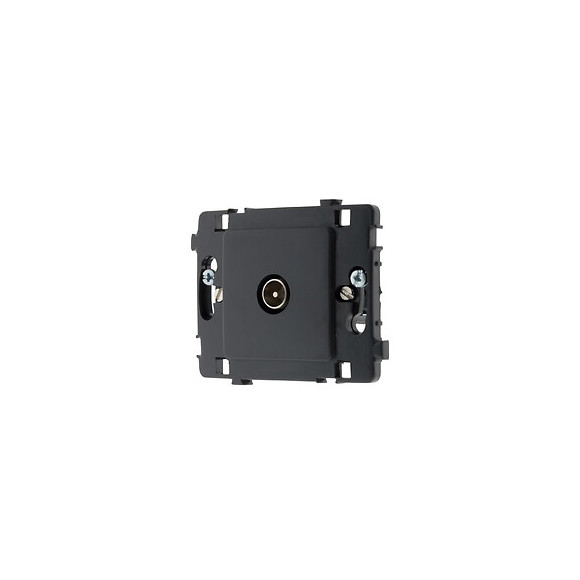 Prise Tv Ø9,52 Nu Noir - Clarys