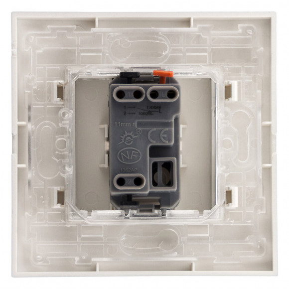 Bouton Poussoir Prêt À Poser - Silver - Simplea