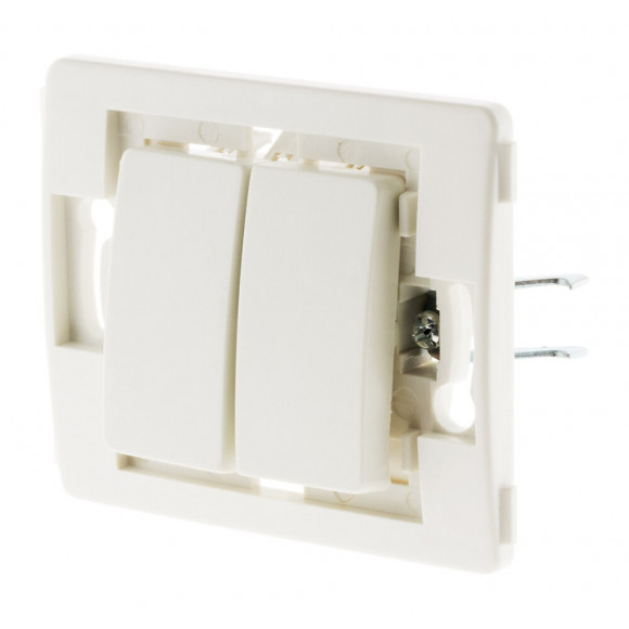 Double Va Et Vient Venus Bornes Auto Composable Blanc - Venus