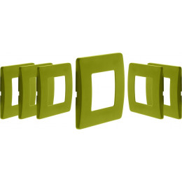 Lot De 6 Plaques - Vert Anis - Clarys