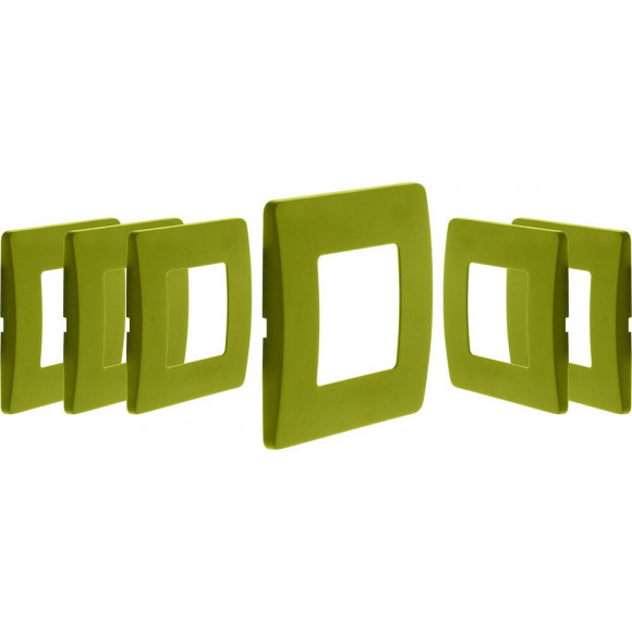 Lot De 6 Plaques - Vert Anis - Clarys