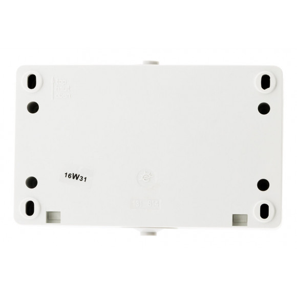 Mixte Morizontal: V & V+ Prise 2p+t 16a Gris Clair Ip54 - Akya