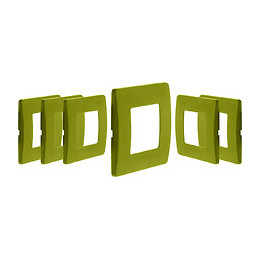 Lot De 6 Plaques - Vert Anis - Clarys