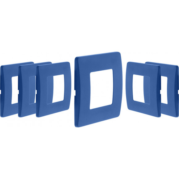 Lot De 6 Plaques - Bleu Pale - Clarys