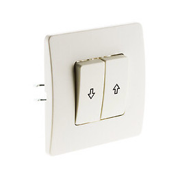 Commande Volet Roulant Bornes Auto Blanc - Venus