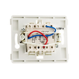 Bouton Poussoir À Voyant Venus Bornes Auto - Non Monté -blanc - Venus