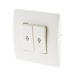 Commande Volet Roulant Bornes Auto Blanc - Venus