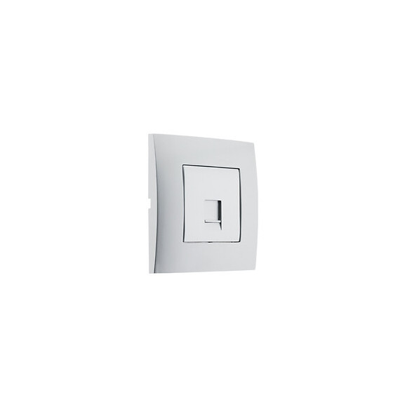 Prise Tel. Rj 45 Cat.5 Prêt À Poser -silver - Simplea