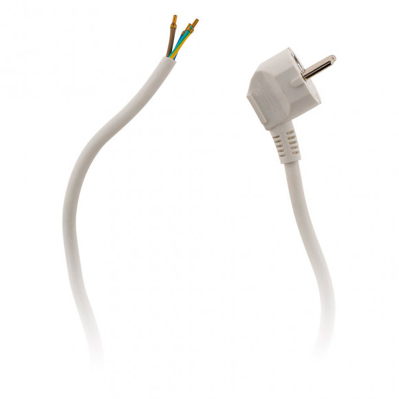 Cordon D'alimentation Avec Prise 16a 3g1,5 2m Blanc - Zenitech