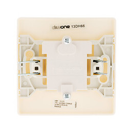 Prise Téléphone 8 Plots Vis + Griffes Blanc - Diwone