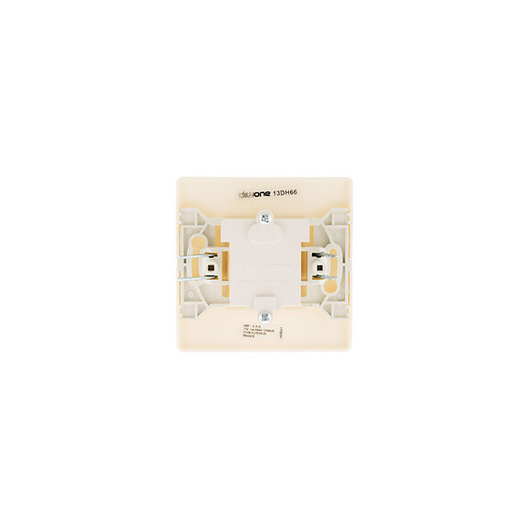 Prise Téléphone 8 Plots Vis + Griffes Blanc - Diwone