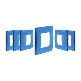 Lot De 6 Plaques De Finition - Bleu - Venus