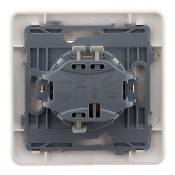 Interrupteur Va-et-vient Blanc - Artezo