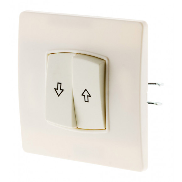 Commande Volet Roulant Borne-auto Vis + Griffes Blanc - Diwone