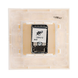 Prise Tv Prêt À Poser - Blanc - Simplea