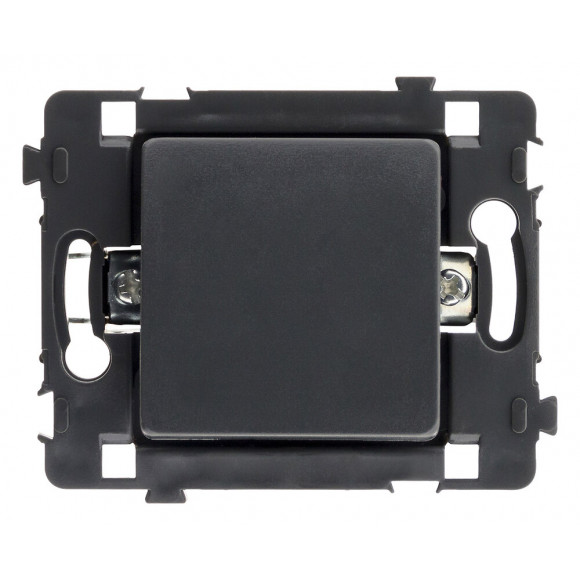 Bouton Poussoir Bornes Automatiques Nu Noir - Clarys