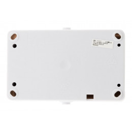 Va-et-vient + Prise 2p+t Ip54 - Gris Clair