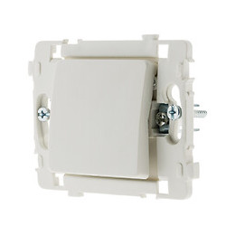 Bouton Poussoir Bornes Automatiques Nu - Blanc - Clarys