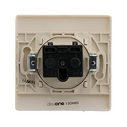 Prise 2p 16a Borne-auto Vis + Griffes Blanc - Diwone