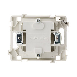 Prise Tél. 8 Plots Nu Blanc - Clarys