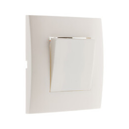 Bouton Poussoir Prêt À Poser - Blanc - Simplea