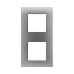 Plaque Métal Double + 2 Supports Transp. + Griffes - Simplea