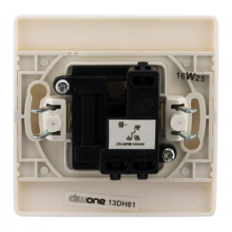 Va & Vient Borne-auto Vis+griffes Blanc - Diwone