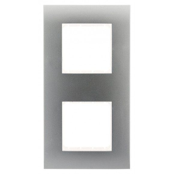 Plaque Métal Double + 2 Supports Transp. + Griffes - Simplea