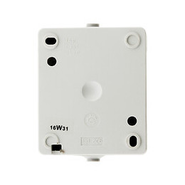 Va-et-vient Double Gris Clair Ip54 - Akya