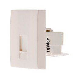Prise Tel. Rj 45 Cat.5 - Moteur Seul - Blanc - Simplea