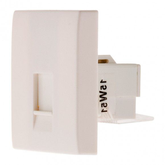 Prise Tel. Rj 45 Cat.5 - Moteur Seul - Blanc - Simplea