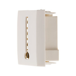 Prise Tel. 8 Plots - Moteur Seul - Blanc - Simplea